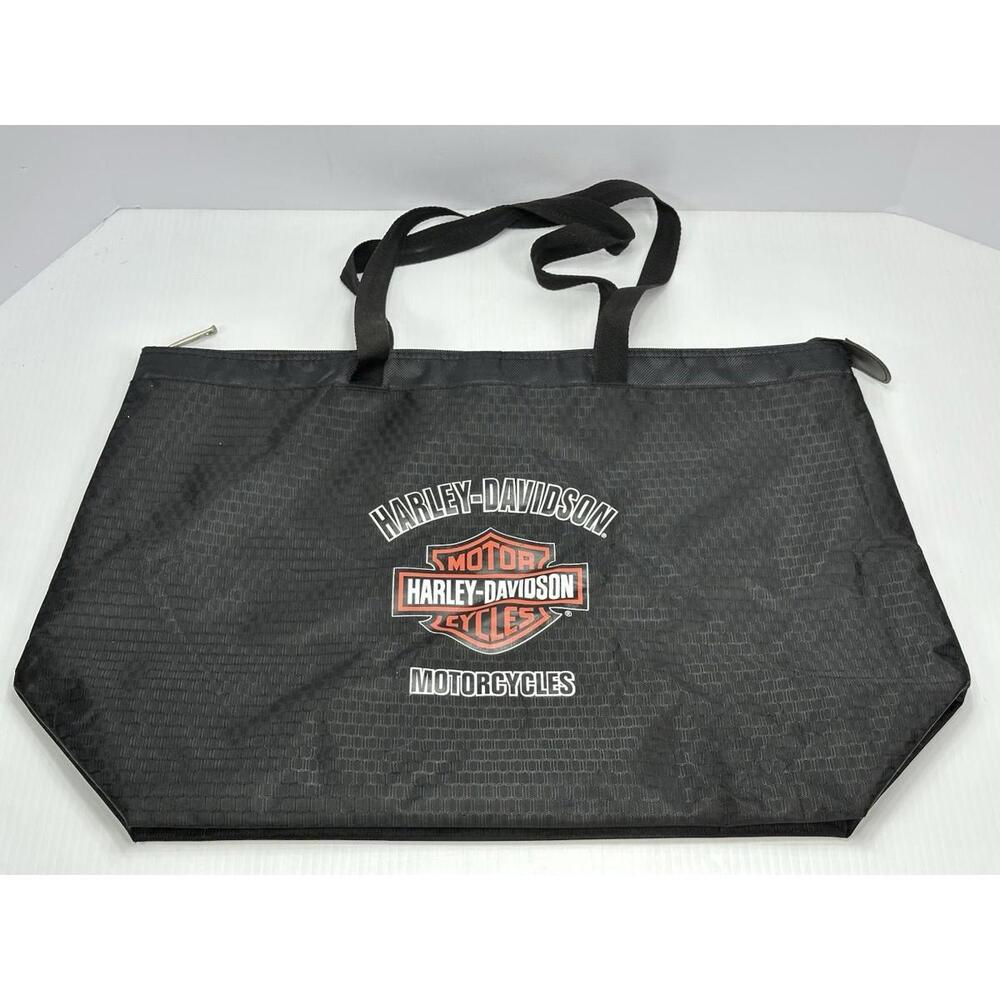Genuine Harley Davidson Logo Women's‎ Light Weight Shopper Tote Bag Purse